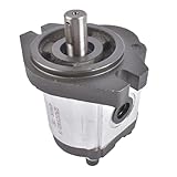 Getanye 4-12 GPM Hydraulic Gear Pump 3/4' Keyed Shaft 10/12 SAE A-2 Bolts 600-3000 RPM CW Cast Iron Flange...