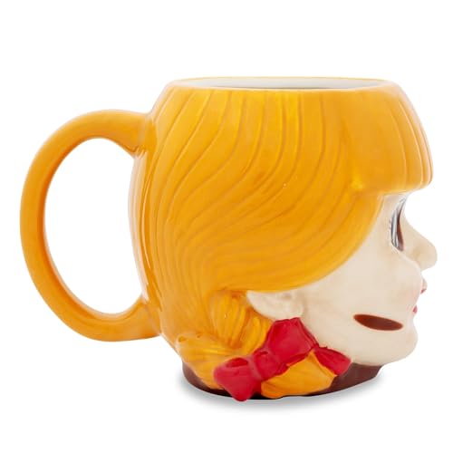 Taza de cerámica esculpida Annabelle de The Conjuring 20 oz miniatura 3