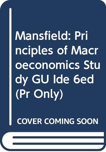 Principles of Macroeconomics, Study Guide