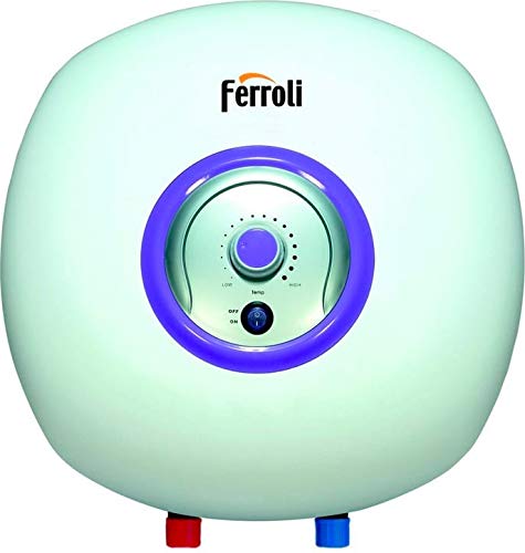 Ferroli Bravo Scaldabagno Elettrico 30 L - Nero, 30 L/min, A Parete