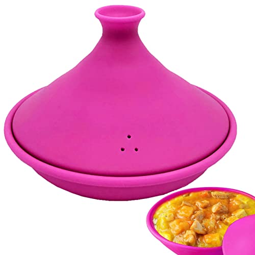 Caneem Moroccan Tagine Pot,Tagine Pot Moroccan For Cooking - Moroccan Tagine Pots For Cooking And Stew Casserole Slow Cooker For Kitchen Supplies #TOP26