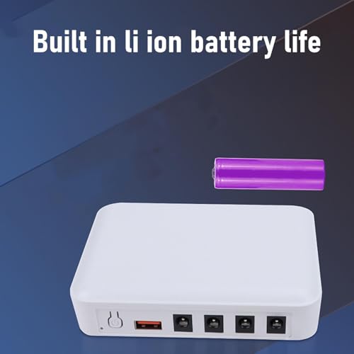 UPS 6600 mAh avec protections multiples pour routeur internet stable