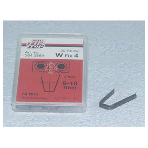 Rema Tip Top Schneidmesser für Rubber Cut 414, 400, W Fix 4 20 Stück, Reifen-Nachschneidmesser, Profilschneidmesser 564288