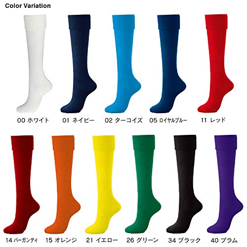 wundou P10 サッカーソックス (イエロー, 16-18）