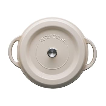 Amazon｜バーミキュラ 鋳物ホーロー鍋 26cm SUKIYAKI ナチュラル