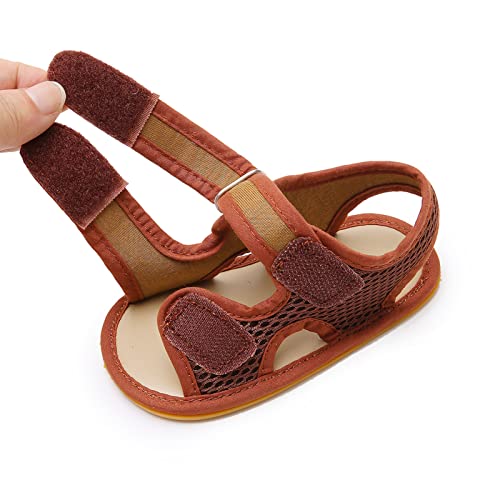Image of RVROVIC Baby Boys Girls Sandals Premium Soft Anti-Slip Rubber Sole Infant Summer Outdoor Shoes Toddler First Walkers