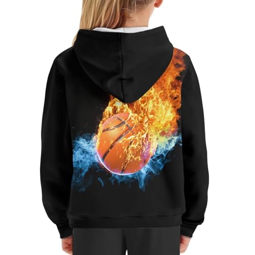 Poceacles Sweatshirts & Hoodies for Teen Girls Boys Kids Sports Pullover Tops Youth Active Jumper Hoodies Age 6-16 Year Old2