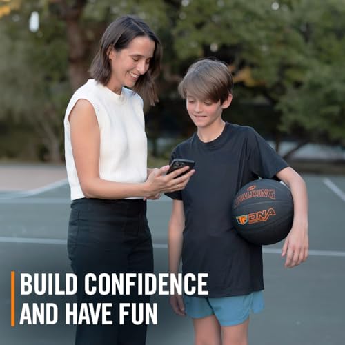 Spalding TF DNA Smart Basketball with Training App & 1-Year Subscription, Official Size 7 Men's Indoor/Outdoor Basketball, Tracks Shooting Performance & Training Metrics by Spalding - Image 8