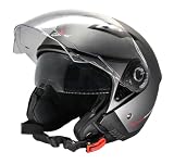 CASCO JET JACK TITANIO OPACO M