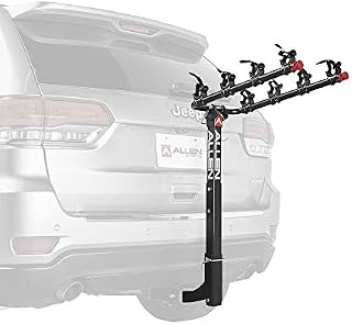 Allen Sports Deluxe 4-Bike Hitch Mount Rack, Model 542RR-R