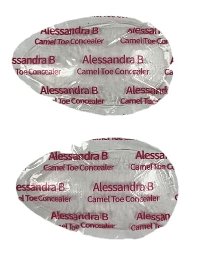 Alessandra B 2-Pack Camel Toe Concealer - Adhere to your Underwear or Swimwear to Hide Camel Toe