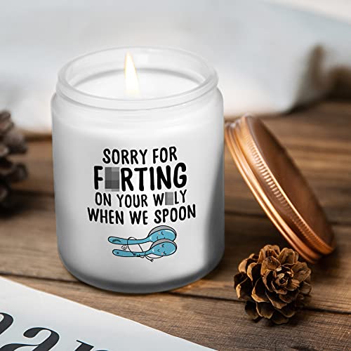 Birthday Gifts For Men, Husband Gifts - Funny Gift For Fiance, Boyfriend, I Love You Candle Gifts For Him, Christmas Gifts, Valentines Gifts For Men, Women - Lavender Scented Candles #TOP3
