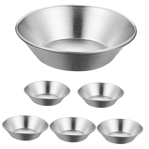 OHPHCALL 6個 アルミ合製 エッグタルト型 ノンスティック 耐熱 焼き型 お菓子作り用 ベーキングモールド 家用オーブン対応