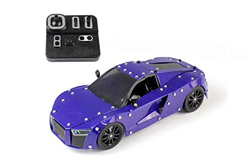Coche Teledirigido para Montar RC Metalico (547 Piezas) | Kit Juego de Construcción Metal Coche Radiocontrol Electrico con Motor | Robótica para Niños | Juguetes para Niños Educativo: Amazon.es: Juguetes y juegos