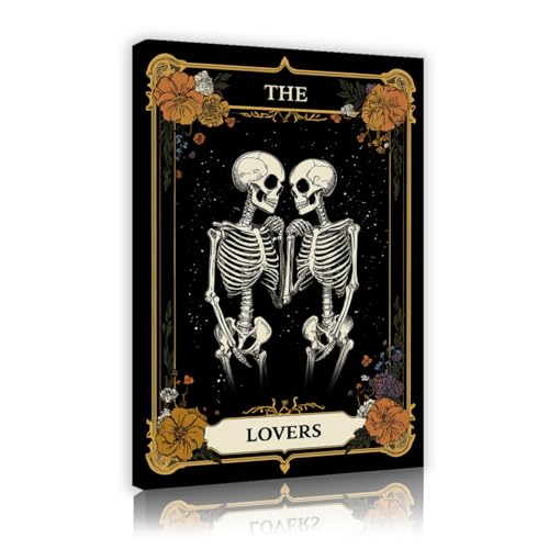 Peinture murale romantique Toangwall cadre toile 30x45cm vintage