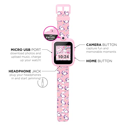 image for Playzoom Kids Smartwatch & Earbuds Set - Video Camera Selfies STEM Lea