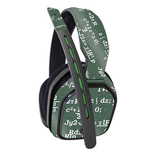 MightySkins Glossy Glitter Skin Compatible with Astro A10 Headset - Equation Board | Protective, Durable High-Gloss Glitter Finish | Easy to Apply and Change Styles | Made in The USA