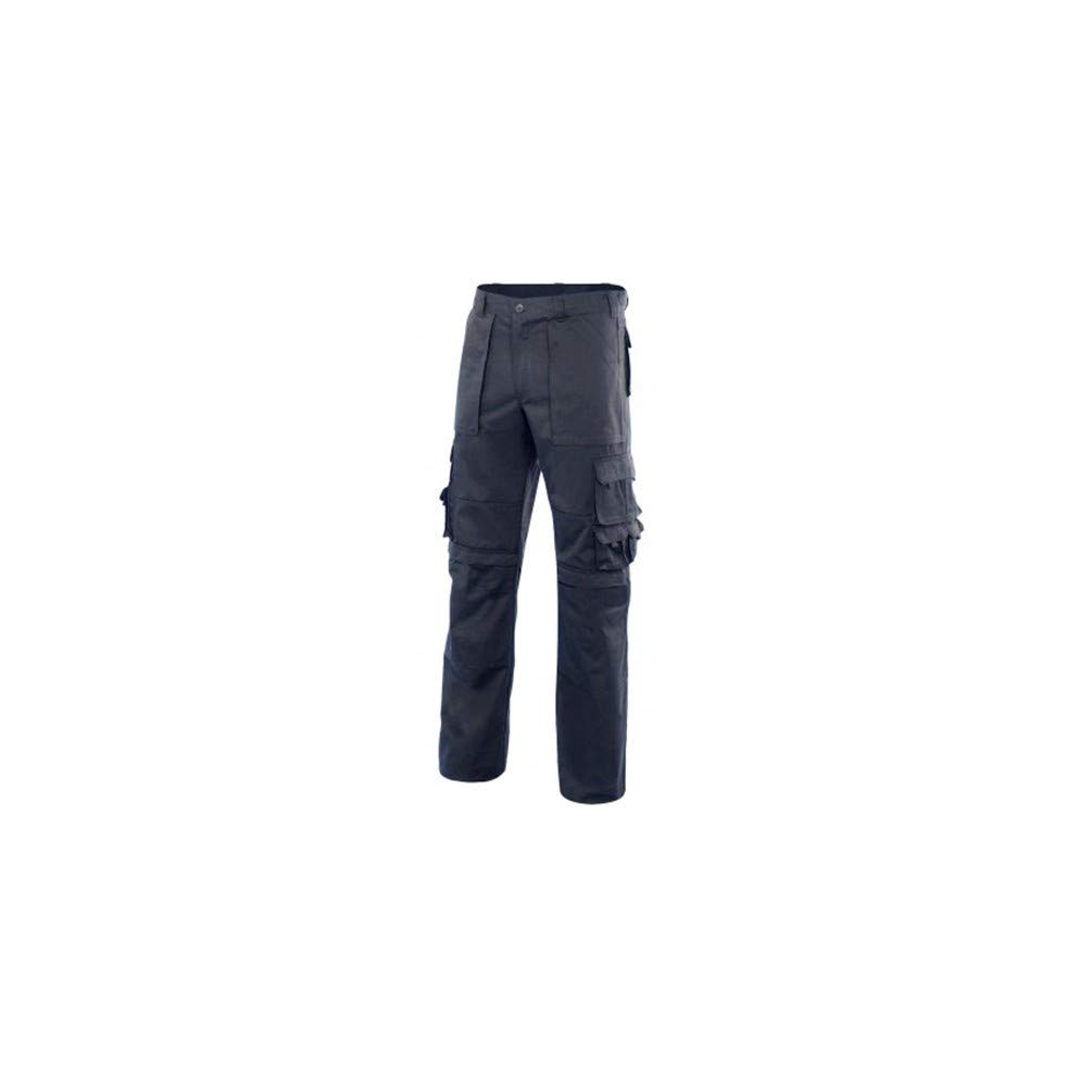 VELILLA 103016 / Pantalon Multibolsillos (L, Azul Navy)