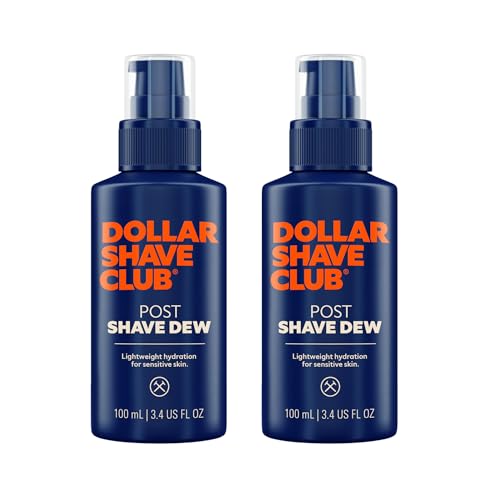 Dollar Shave Club | Post Shave Dew 3.4 ounce (2 Pack) | Moisturizing Shaving Gel for Sensitive Skin