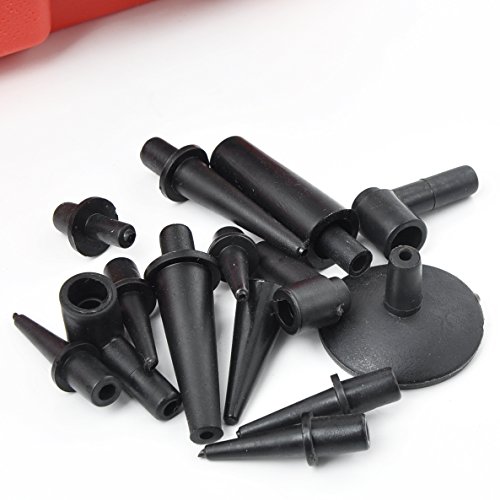 Winmax Tools Automotive 21Pc Hand Held Vacuum Pressure Pump Tester Kit Brake Fluid Bleeder Bleeding Kit #TOP5