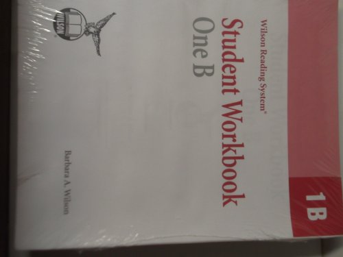 Wilson Reading System Student Workbook Twelve B 1567781055 Book Cover
