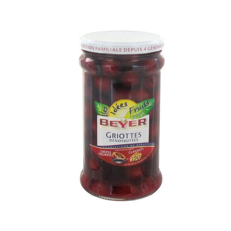 BEYER - Beyer Griottes Dénoyautées Au Sirop 660G - Lot De 3