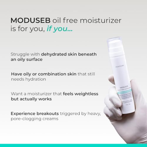 Image of Ceuticoz Moduseb Oil Free Moisturizer for Acne & Oily Skin, 50g