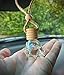 Handmade Hanging Car Fragrance Diffuser (Aloha) | Long-Lasting Car Air Freshener | Cute Refillable Accessory