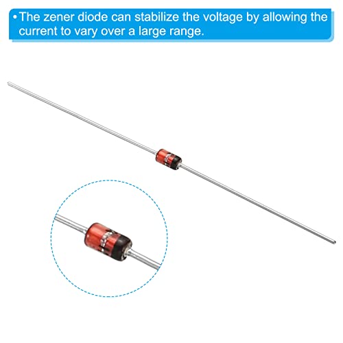 Patikil Zener Diode, 20 Pcs 1W Zener Diode Assortment 12V Do-41 For Production, Experiments #TOP4