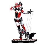 McFarlane Toys - DC Direct - Harley Quinn by Emanuela Lupacchino (Harley Quinn Red, White & Black) 1:10 Statue
