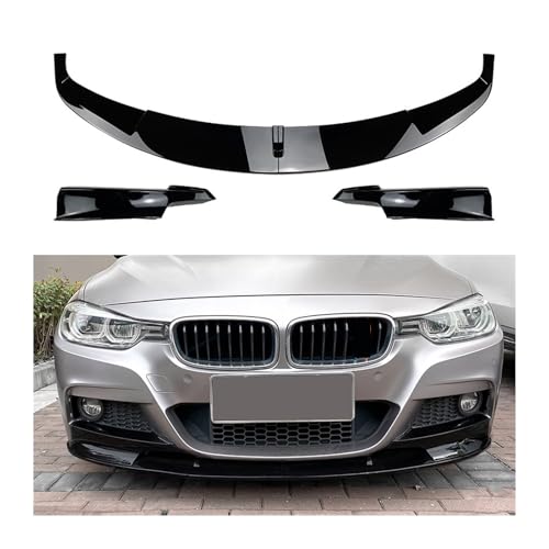 BBioss F30 Frontlippensplitter Glänzend Schwarz