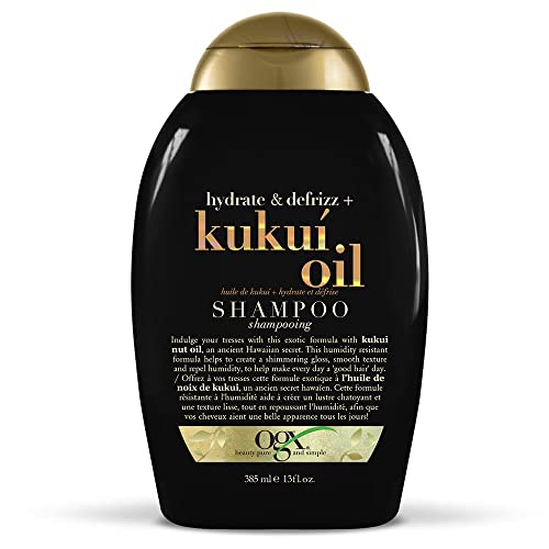 Ogx Shampoo Kukui Oil Hydrate & Defrizz 13 Ounce (384ml) (3 Pack) #1