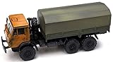 kamazu Matériau : ABS FloZ Pour KAMAZ Russia 43101 Voiture d\'ingénierie 1/72 Réservoir Pré-construit Modèle
