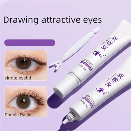 Double Eyelid Pen Glue Invisible Double Eyelid Styling Cream Stick Long Lasting Liquid Eyelid Tape Stickers Cream Double Eyelid Serum Make Eyes Bigger