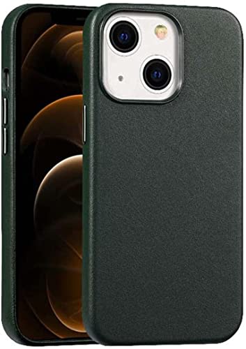 Étui de téléphone pour iPhone 13 avec chargement sans fil vert
