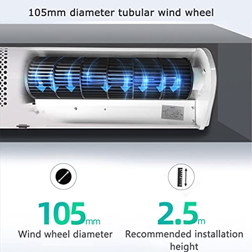 Luchtgordijn Luchtgordijn Machine Commerciële Mute, Deur Luchtgordijn Ventilator Ventilator Muurventilator Heavy Duty… - Image 4