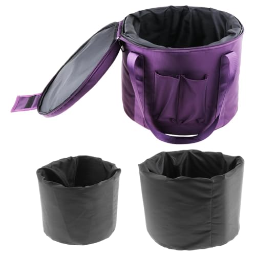 Housse de protection pour bol chantant Qianly : sac rembourré idéal pour le transport