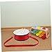 Toddmomy 1Set Red Snare Drum for Portable Marching Instrument with Strap Enhances Rhythm Skills and Teamwork for School Performances and Outdoor Events