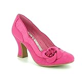 37 - 42 Ruby Shoo Damen Schuhe Veronica Vintage Floral Lace Pumps Pink Geschlossen 37