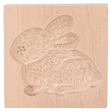 Holz-Ausstechformen, Keksformen aus Holz, Kekse, Kochzubehör, Keksform, Buchenholz, wiederverwendbar, waschbar, Kekspresse, Stempel for Backen in der Küche