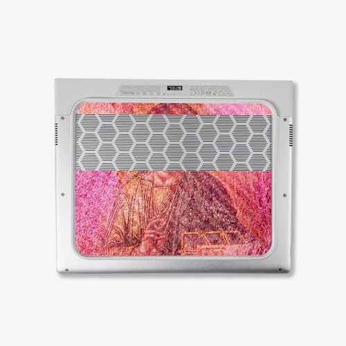 Image of MightySkins Carbon Fiber Skin Compatible With Alienware X14 R2 (2023) Full Wrap Kit - Holy Lavendar | Protective, Durable Textured Carbon Fiber Finish | Easy To Apply & Change Styles | Made in the USA