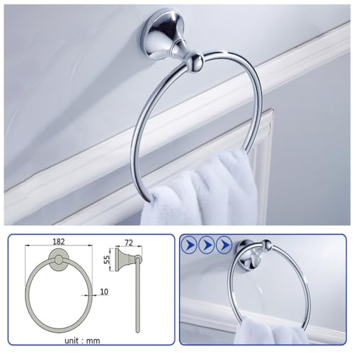 Kit accessoires salle de bain laiton pour optimiser l'espace - 3
