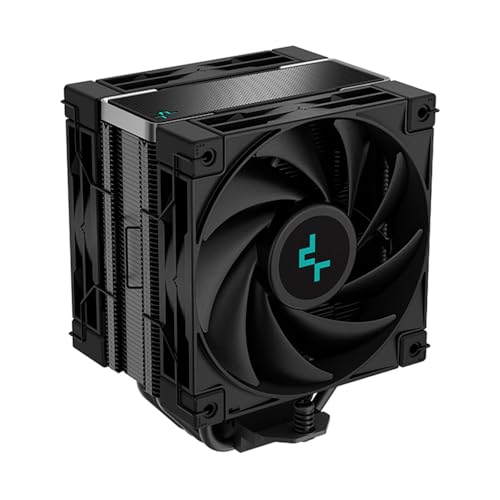 Image of Deepcool AK400 ZERO DARK PLUS CPU Air Cooler Support Intel LGA1700 /1200 /1151 /1150 /1155 and AMD AM5 /AM4 - R-AK400-BKNNMD-G-1