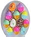 Dessert Shop Prefilled Easter Egg Hunt Kit with Smarties and Dubble Bubble Gum, Pack of 12