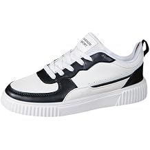 Men Women Sneakers - Ultra-Comfy Cushioned Insole, Slip-Resistant Rubber Outsole, Lace-Up Casual Shoes | Classic Old School Style for Outdoor & Daily Wear