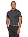 Amazon Essentials Men’s Tech Stretch Polo Shirt, Black Heather, X-Large