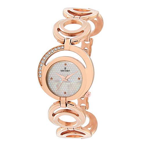 Image of Escort Analog Silver Dial Unisex's Watch-E 2550-5161-7035 RGM