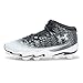 Under Armour Boys' Spotlight Hammer RM JR, (001) Black/White/White, 10, US