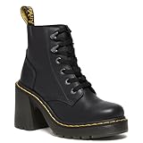 Dr. Martens, Women's Jesy 6 Tie Boot, Black Sendal, 7