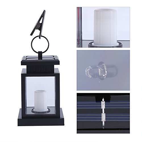 Lanterna a lume di candela a sospensione a LED ad